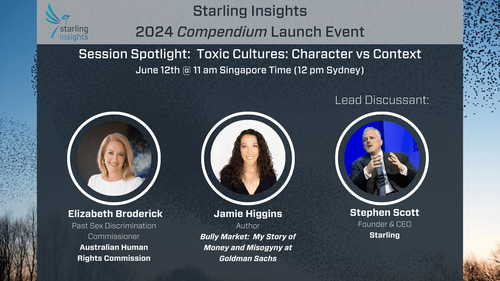 Picture of Video | Toxic Cultures:  Character vs Context